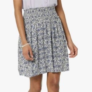 Goodthreads Floral Viscose Skirt Elastic Waist NWT